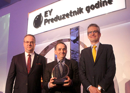 Rade Ljubojević dobitnik nagrade Ernst & Young “Preduzetnik godine 2013”